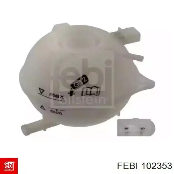 Бачок системи охолодження 102353 Febi