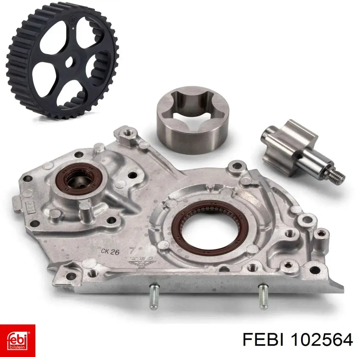 Помпа масляна Febi 102564 ціна, від 82.31 USD
