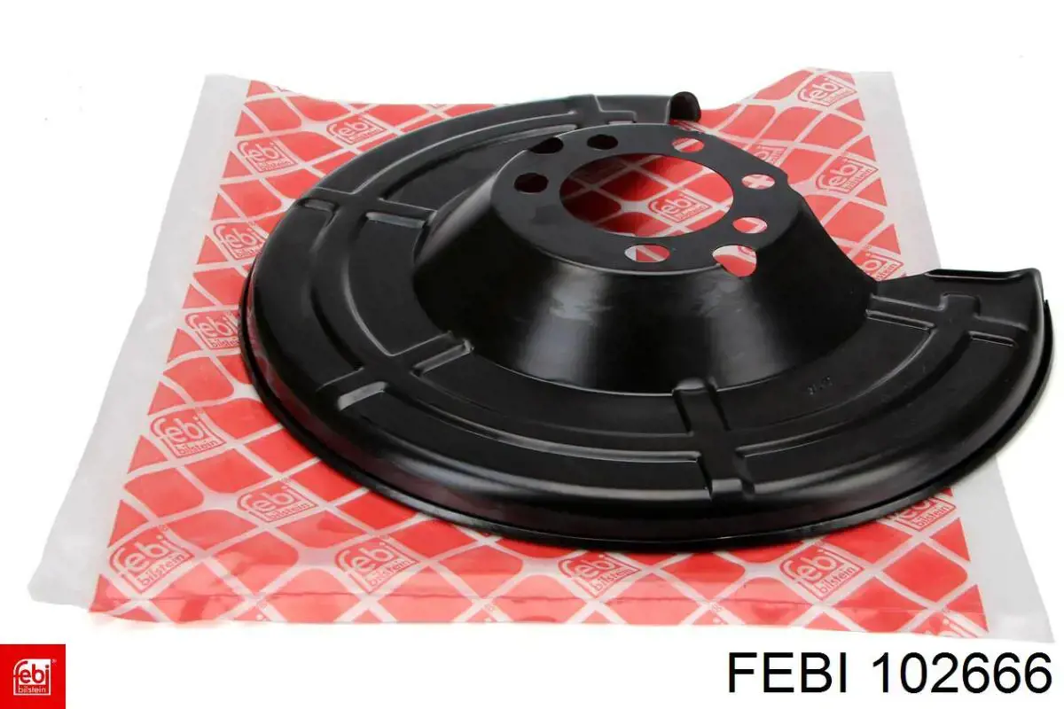 Захисний кожух гальмівного диска, заднього Febi 102666 ціна, від 9.31 USD