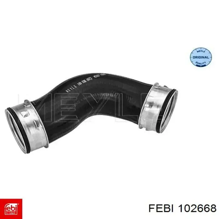 Шланг/патрубок интеркуллера Febi 102668 ціна, від 13.67 USD