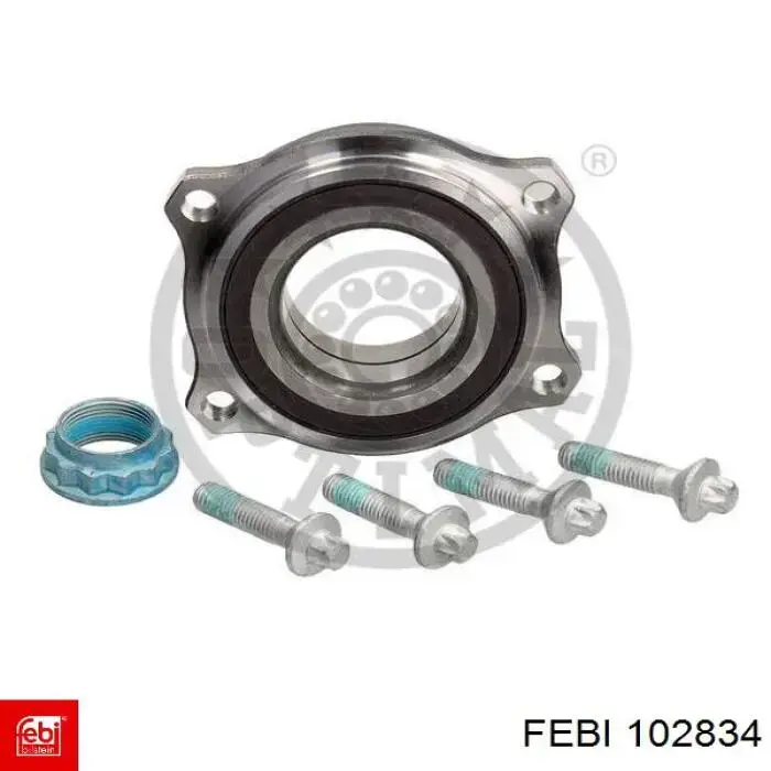 Купити 102834 Febi Підшипник задньої ступиці
