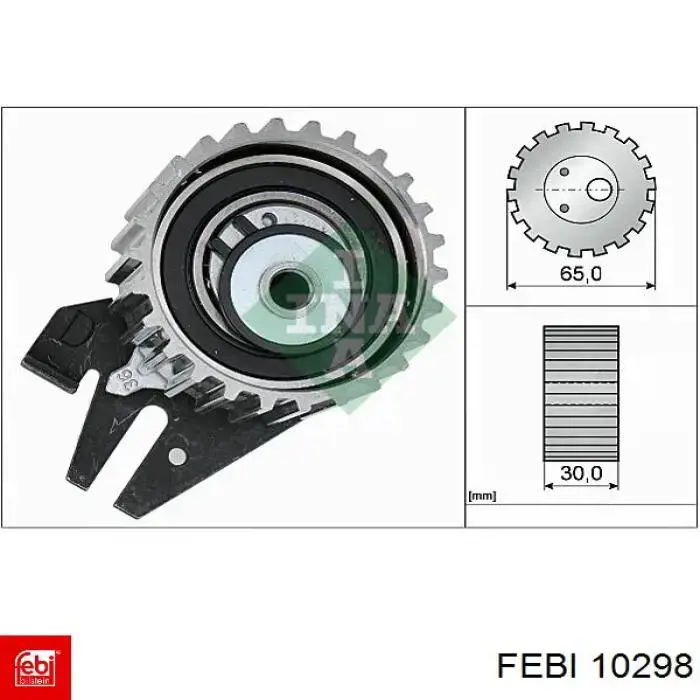 Ролик ГРМ Febi 10298