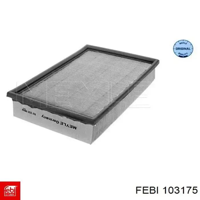 Патрубок повітряний Febi 103175 ціна, від 19.14 USD