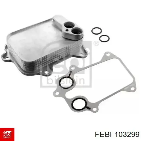 Радіатор масляний Febi 103299 ціна, від 61.82 USD