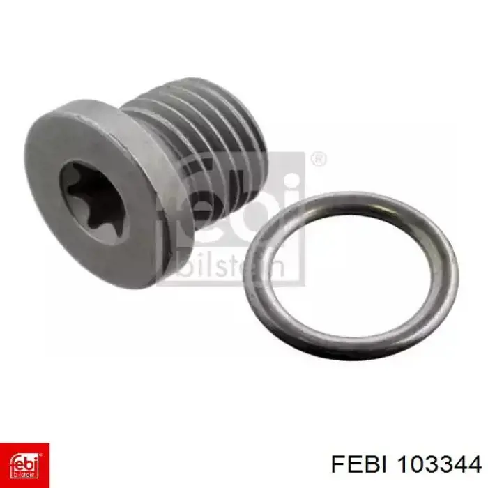 Купити 103344 Febi Пробка піддона двигуна