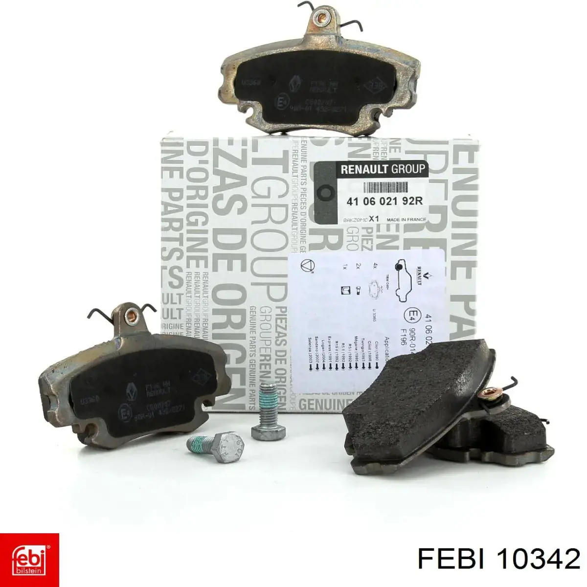 Заспокоювач ланцюга ГРМ, правий Febi 10342
