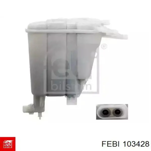 Купити 103428 Febi Водяний бачок системи охолодження