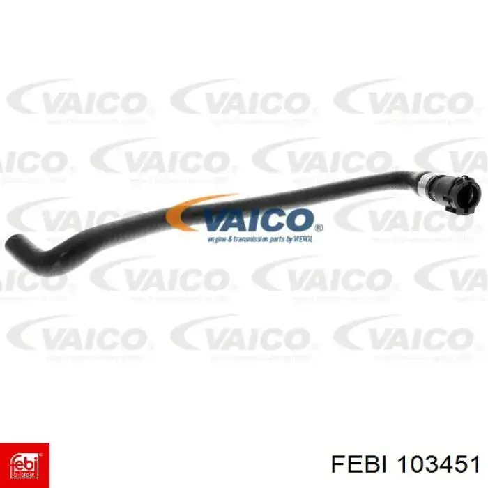 Шланг розширювального бачка, верхній Febi 103451 ціна, від 11.03 USD