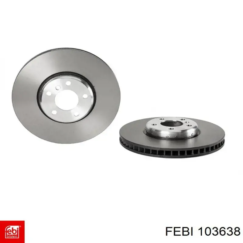 Шків колінвала 103638 Febi
