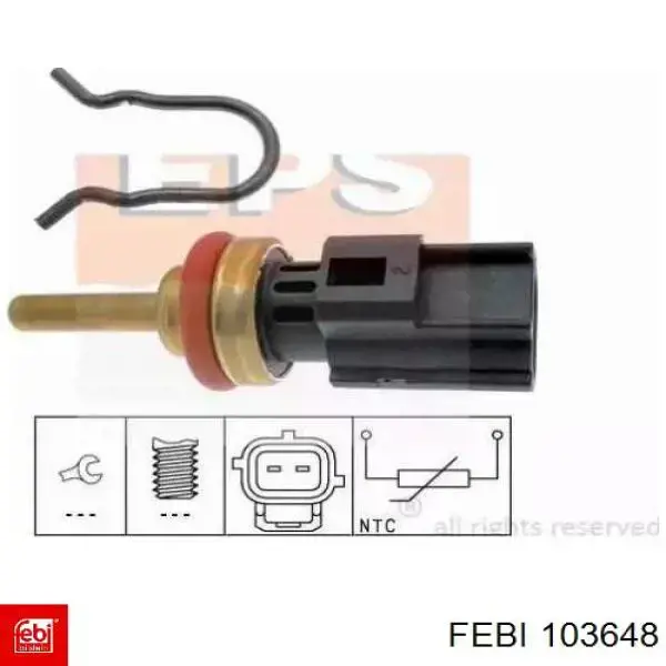 Купити 103648 Febi Датчик температури охолоджуючої рідини