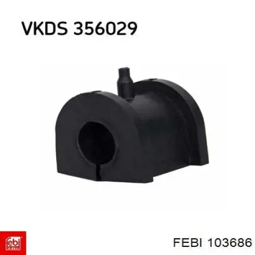 Подушка стабілізатора Febi 103686 ціна, від 2.76 USD