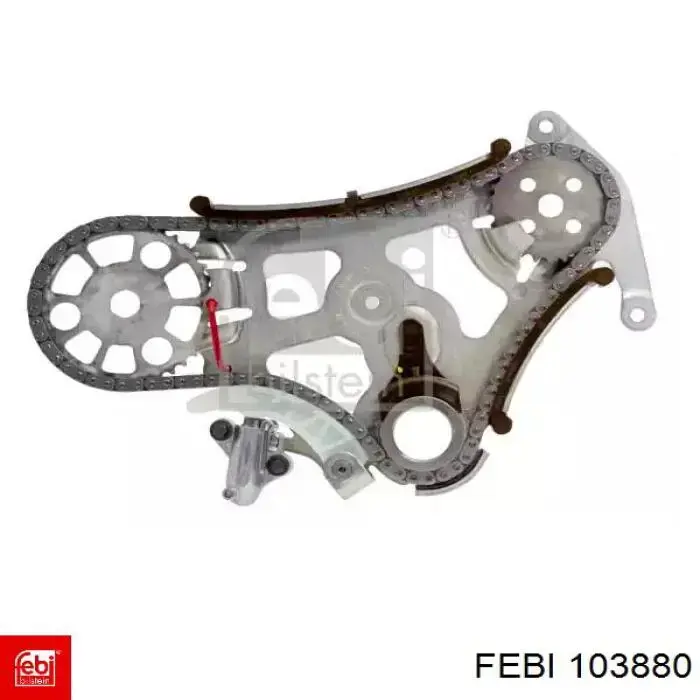 Ланцюг масляного насоса, комплект Febi 103880 ціна, від 166.57 USD