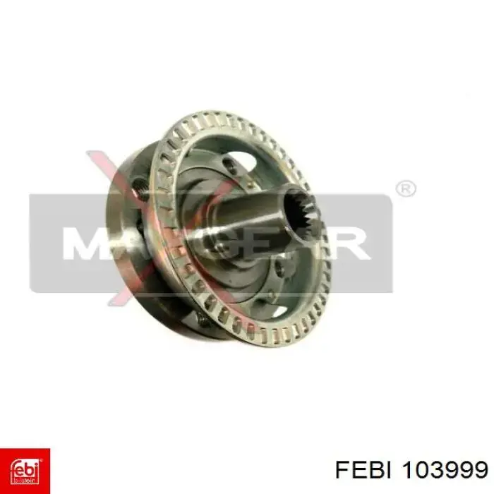 Подушка двигуна передня 103999 Febi