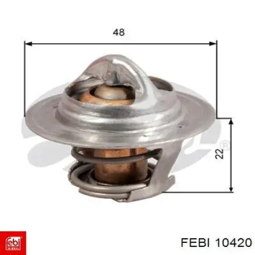 Вижимний підшипник 10420 Febi
