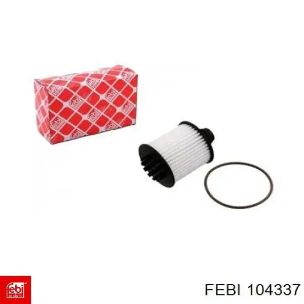 Масляний фільтр двигуна Febi 104337 ціна, від 10.28 USD