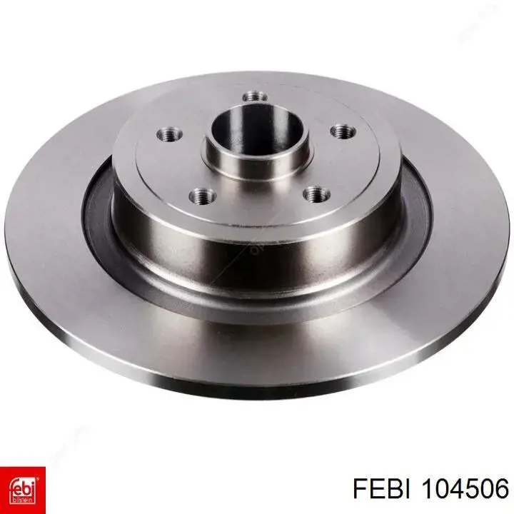 Гальмівні диски 104506 Febi