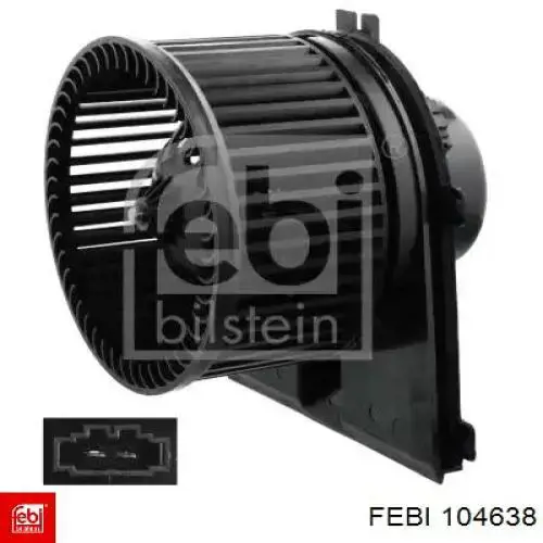 104638 Febi Електромотор пічки