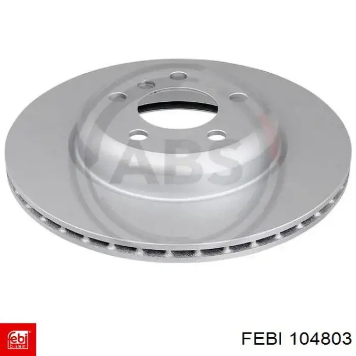 104803 Febi диск гальмівний передній