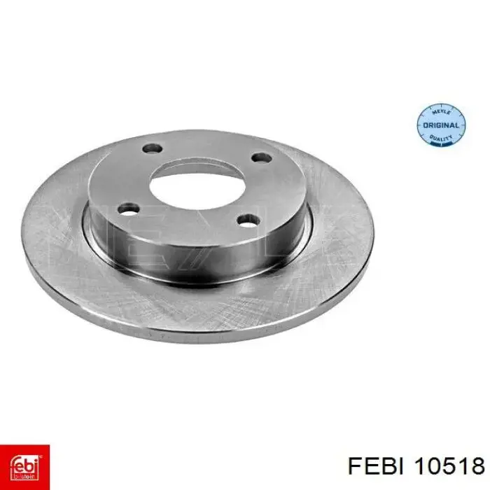 Диск гальмівний передній Febi 10518