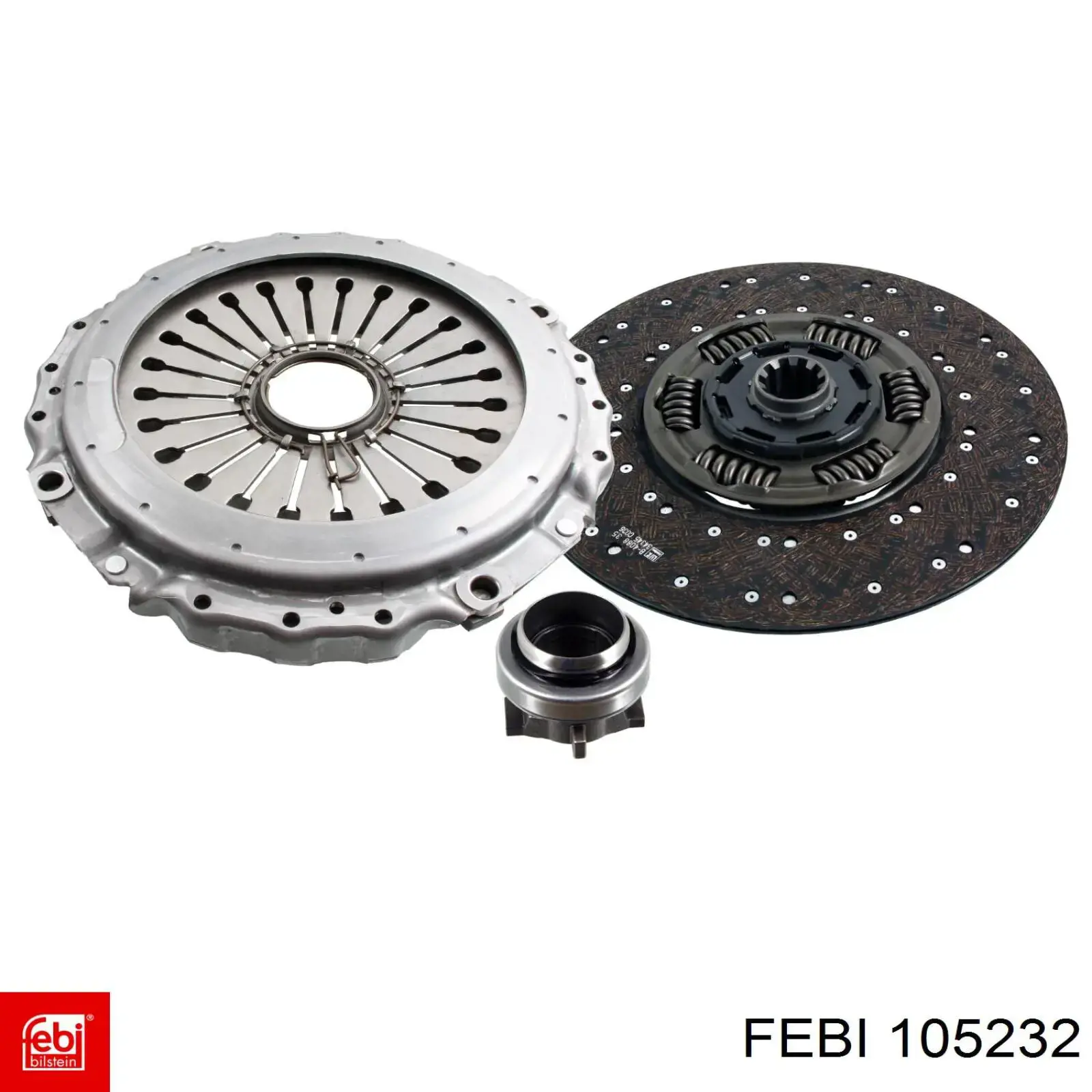 Комплект зчеплення (3 частини) Febi 105232 ціна, від 631.63 USD