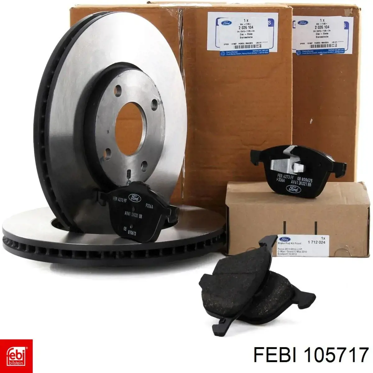 Купити 105717 Febi Ротор гальмівний