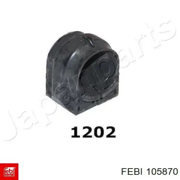 Втулка стабілізатора заднього 5631500Q0A Renault (RVI)
