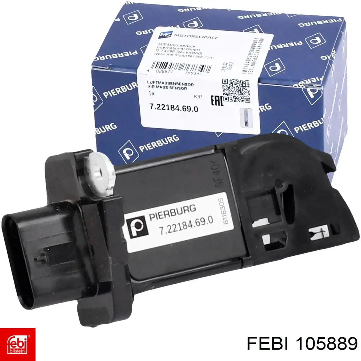 105889 Febi Датчик витрати повітря