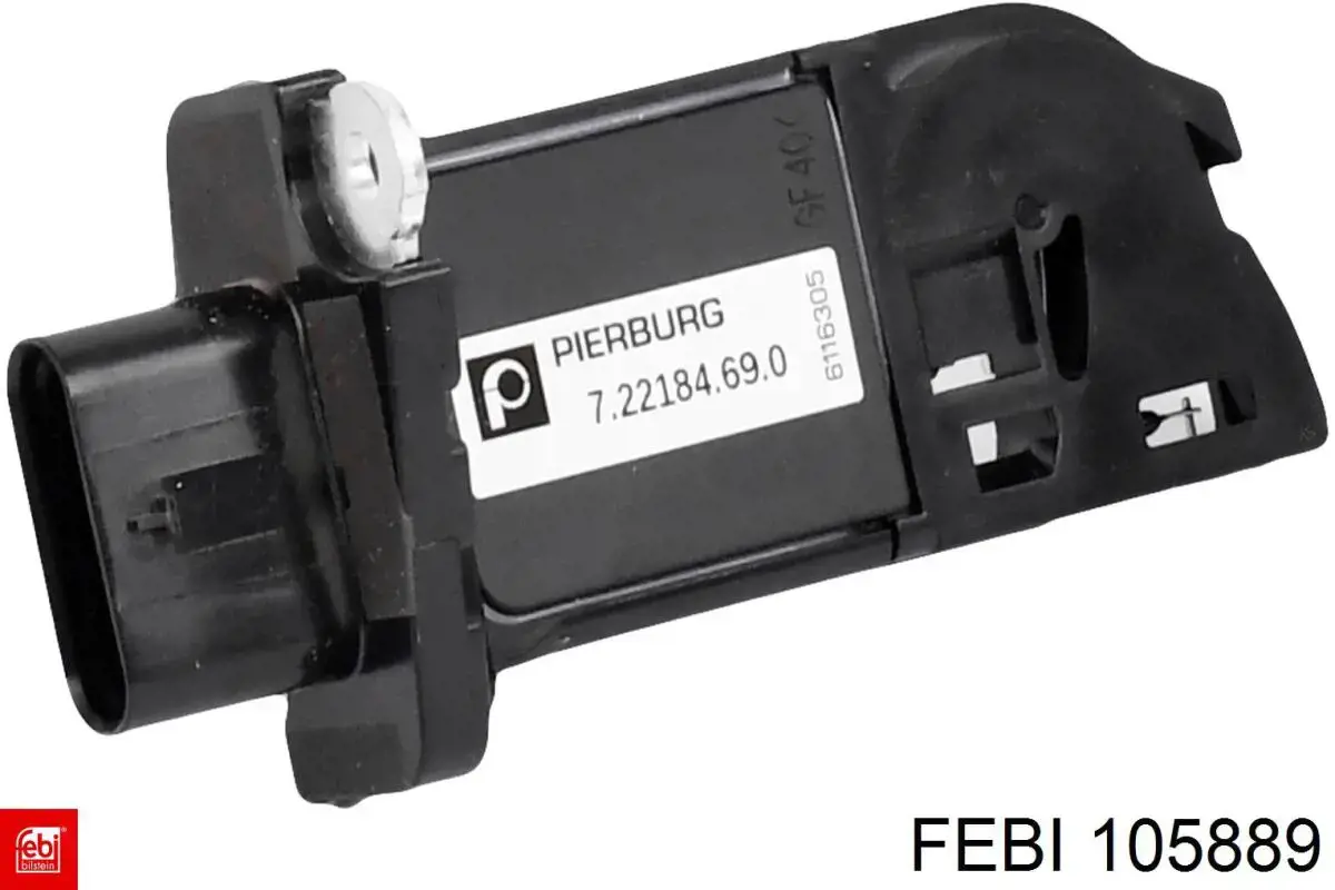 Датчик масової витрати повітря Febi 105889 ціна, від 50.68 USD