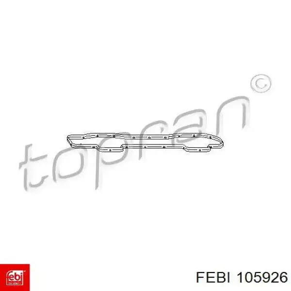 Прокладка клапанної кришки двигуна Febi 105926 ціна, від 4.60 USD