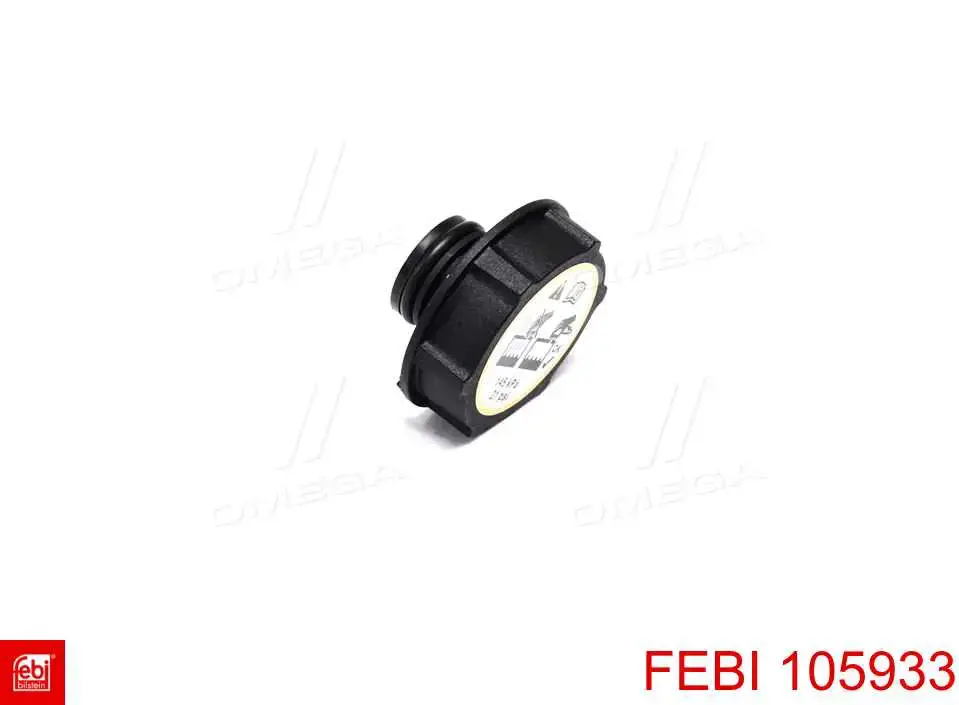 Купити 105933 Febi Кришка розширювального бачка