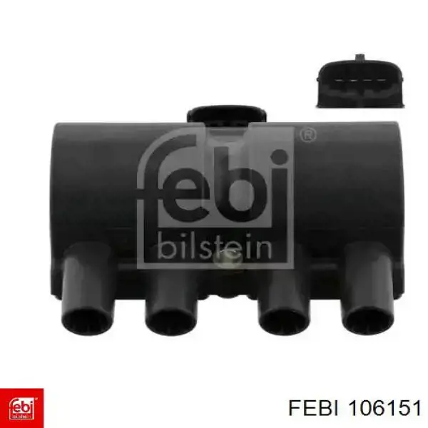 Котушка запалювання Febi 106151 ціна, від 23.91 USD