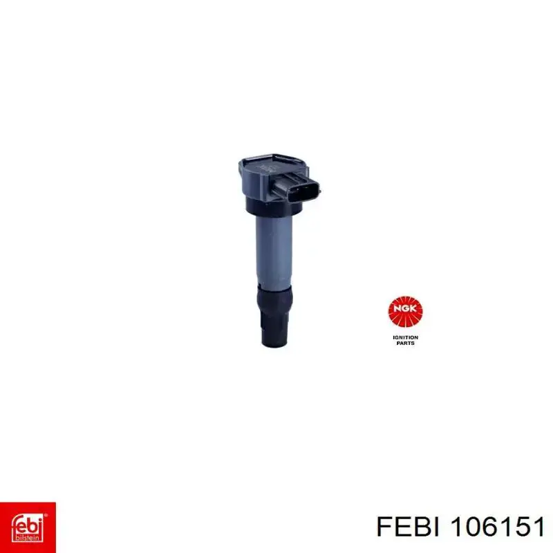 Купити 106151 Febi Котушка запалювання
