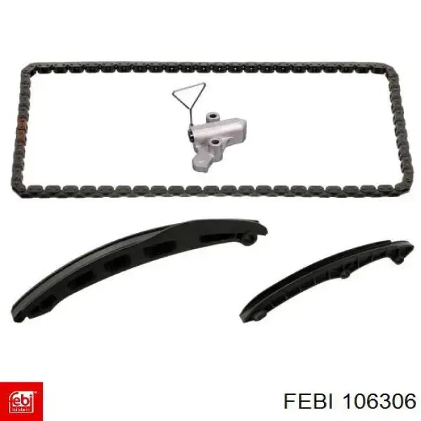 Купити 106306 Febi Ланцюг ГРМ, комплект, верхня