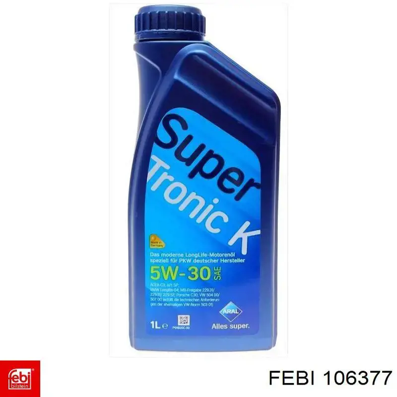 Опора стійки амортизатора переднього Febi 106377 ціна, від 30.93 USD