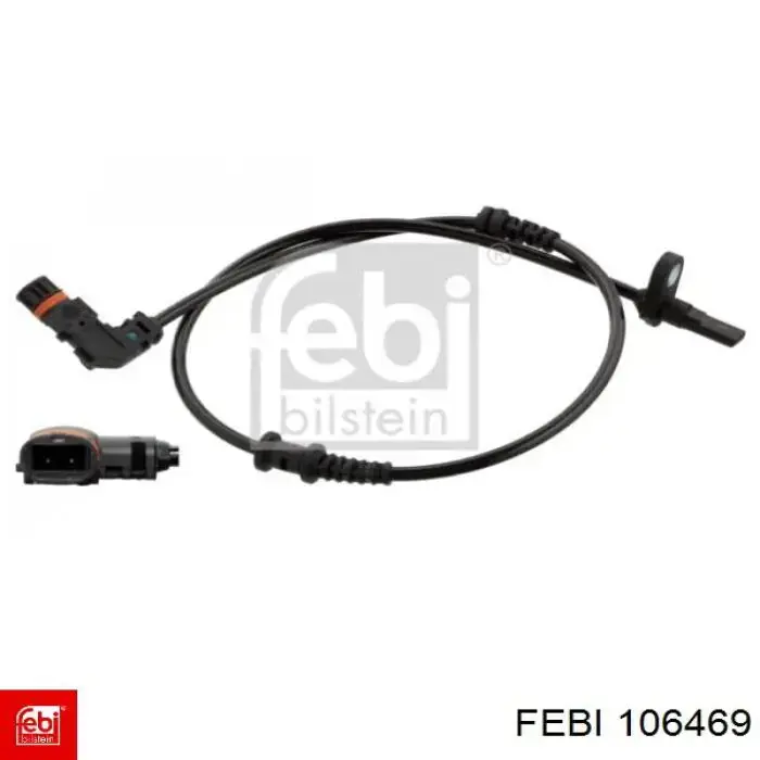 Купити 106469 Febi Датчик АБС (ABS) передній