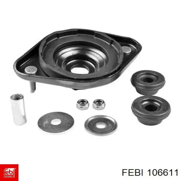 Сайлентблок амортизатора заднього Febi 106611 ціна, від 3.85 USD