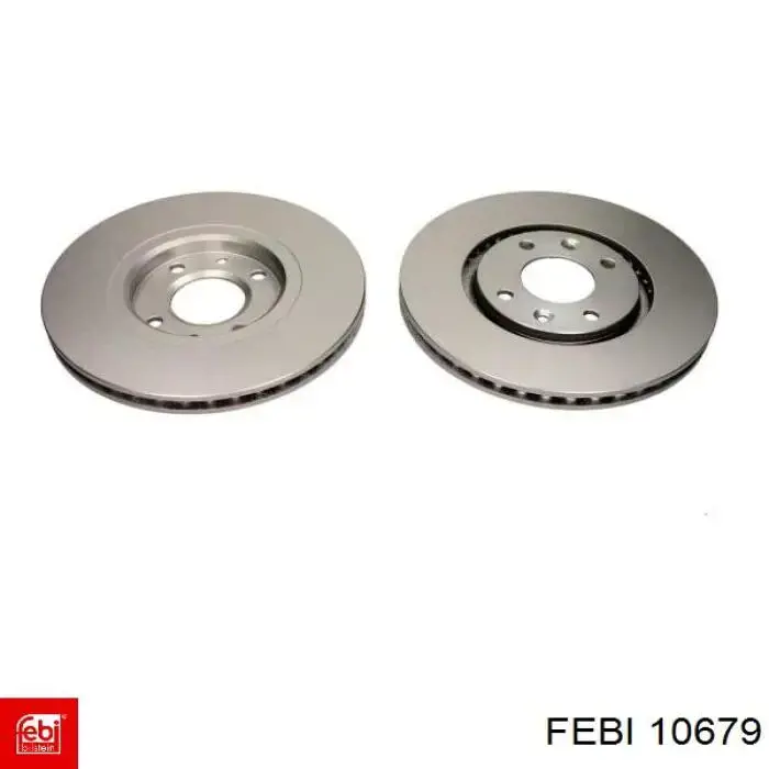 Диск переднього гальма Febi 10679 ціна, від 33.83 USD