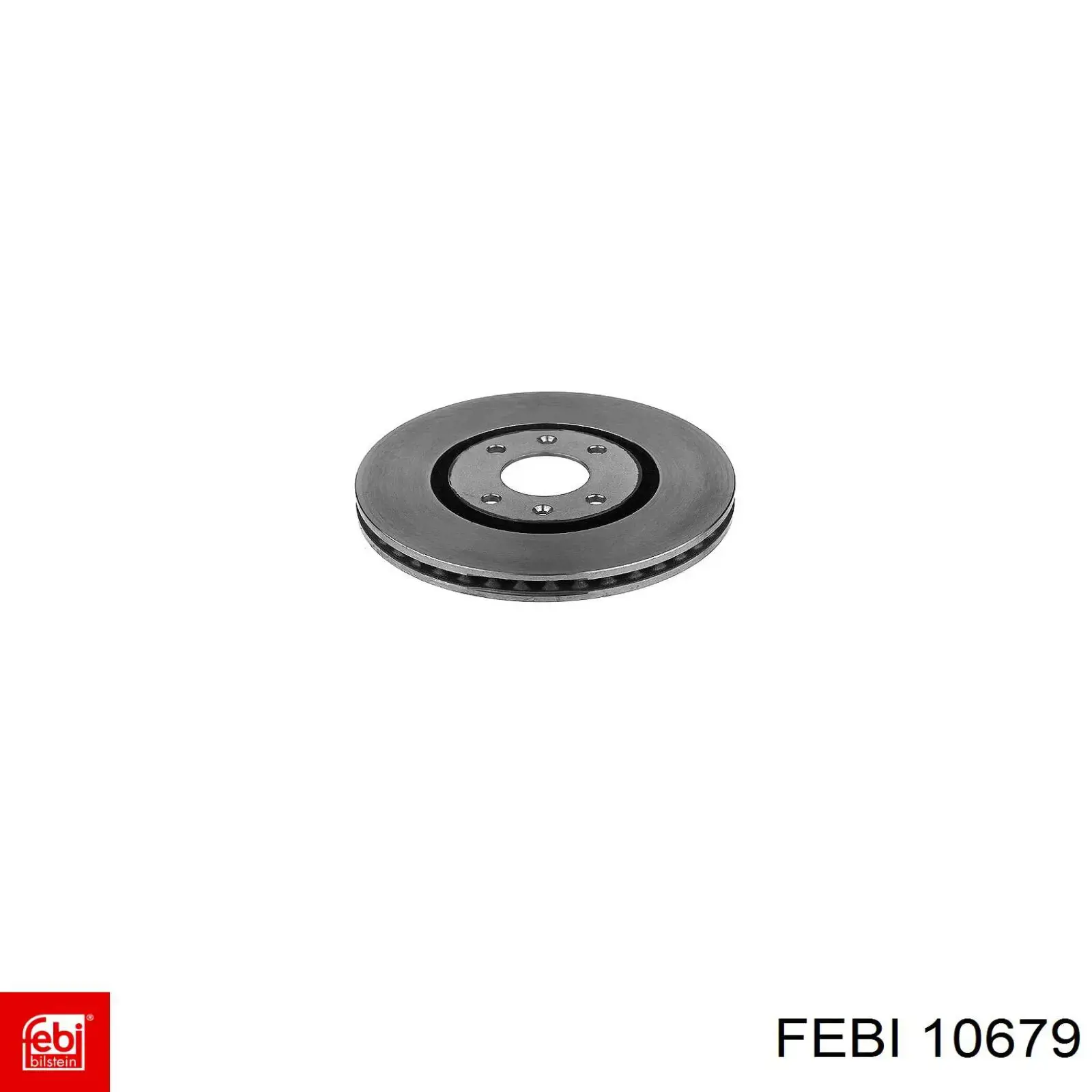 10679 Febi диск гальмівний передній