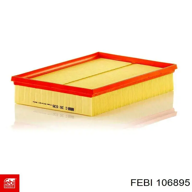 Елемент повітряного фільтра Febi 106895 ціна, від 13.25 USD