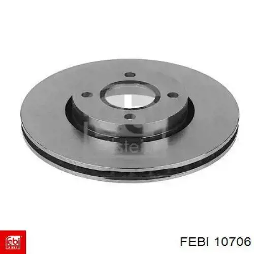 Диск переднього гальма Febi 10706 ціна, від 34.55 USD