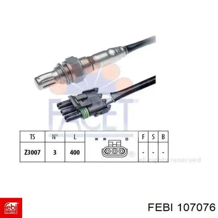  Febi 107076 ціна, від 48.72 USD