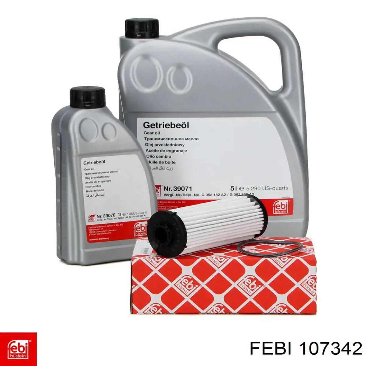 Фільтр коробки автомат Febi 107342 ціна, від 19.71 USD