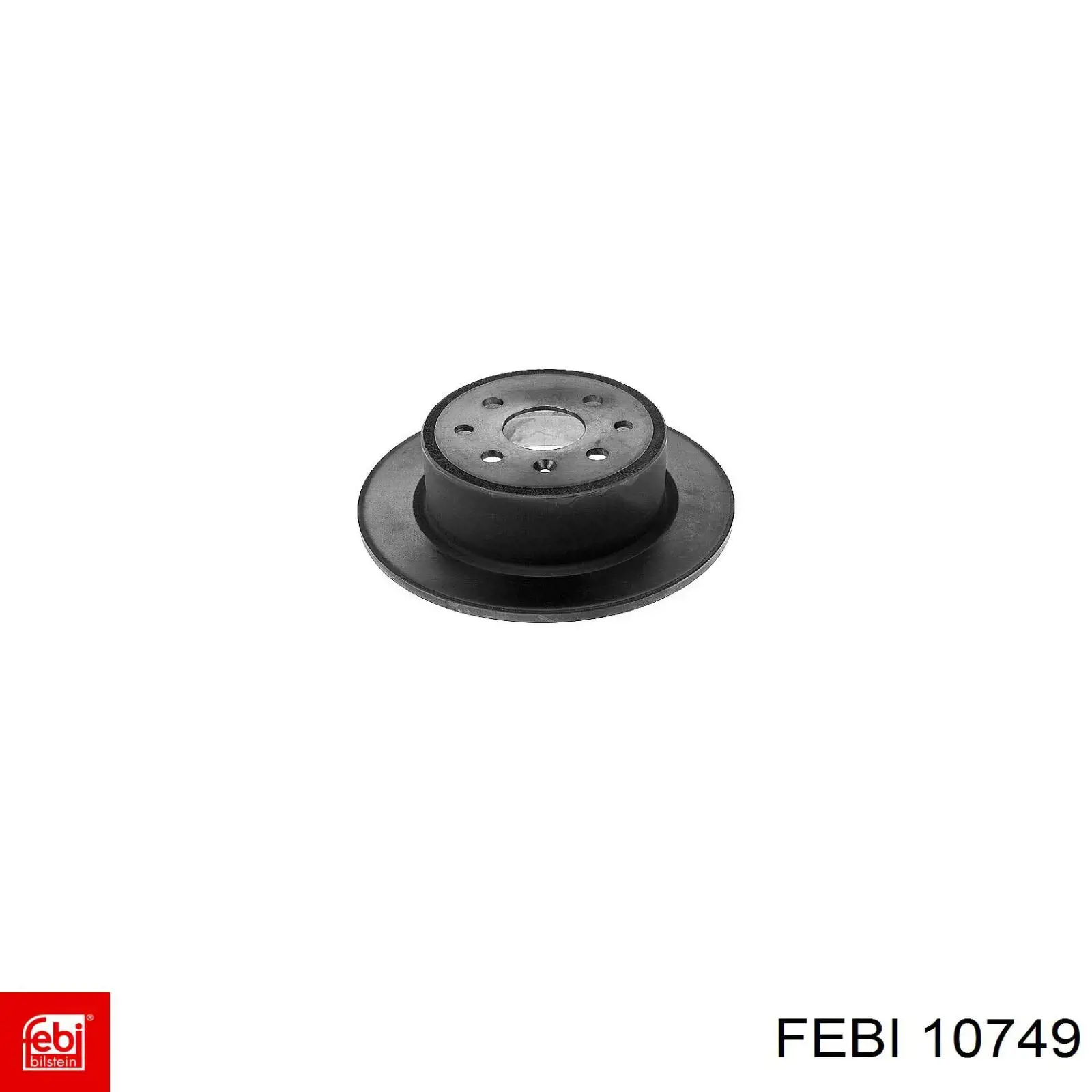 10749 Febi диск гальмівний задній