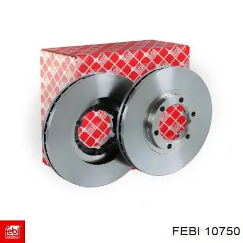 10750 Febi Гальмо дискове переднє