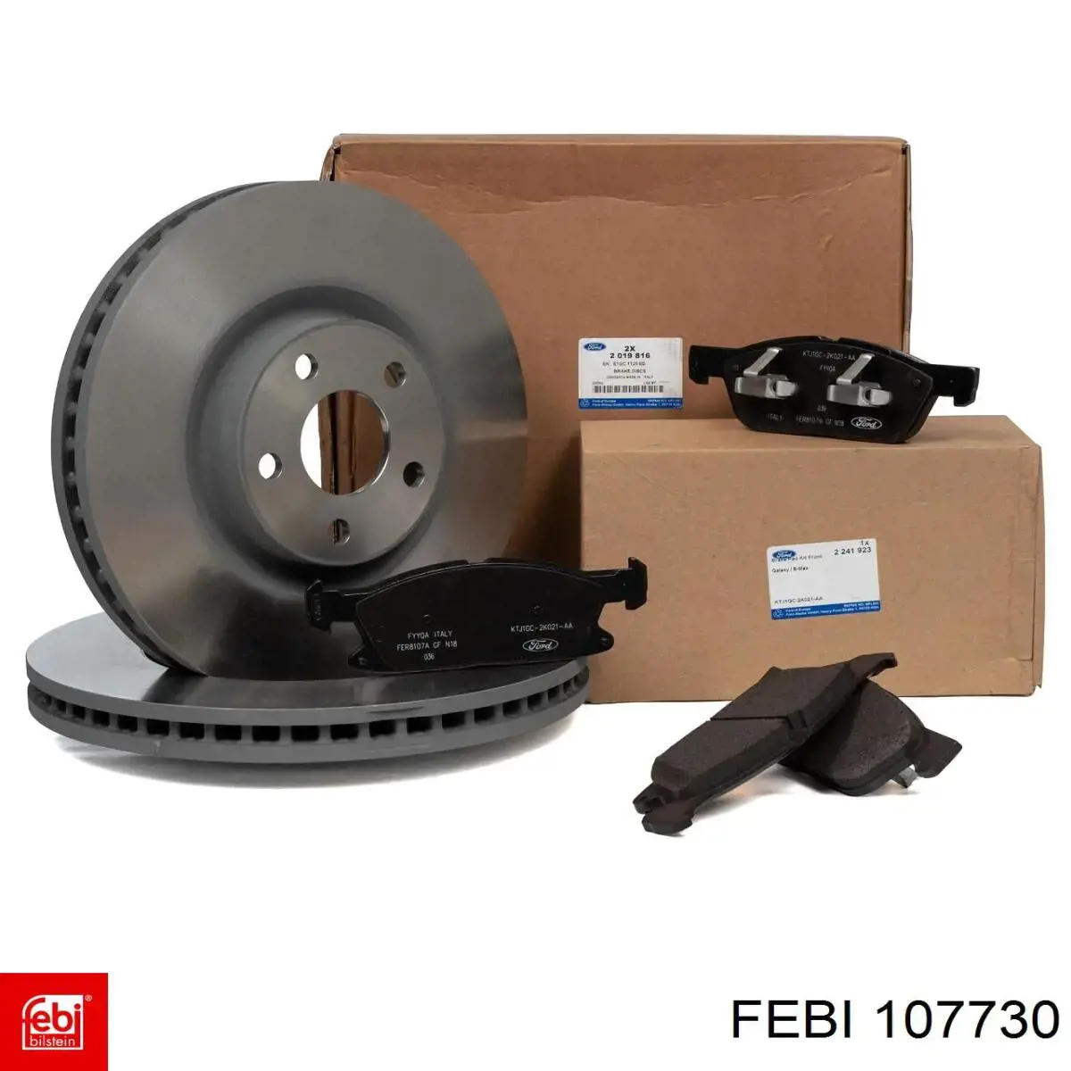 Задні дискові гальма Ford BRRF251 ціна, від 58.39 USD