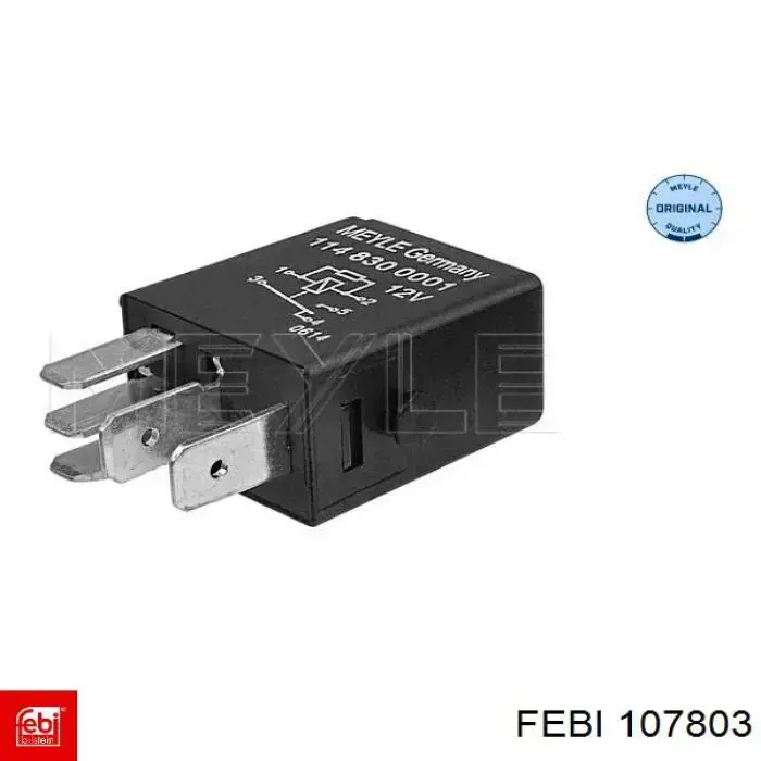 Реле електричне багатофункціональне Febi 107803 ціна, від 3.25 USD