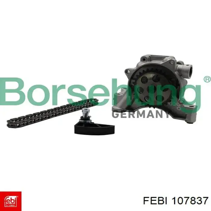 Купити 107837 Febi Ланцюг масляного насоса, комплект