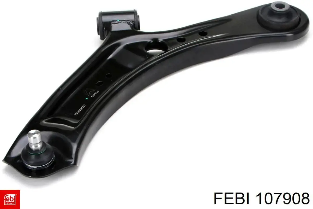 Важіль передньої підвіски нижній, правий Febi 107908 ціна, від 51.62 USD