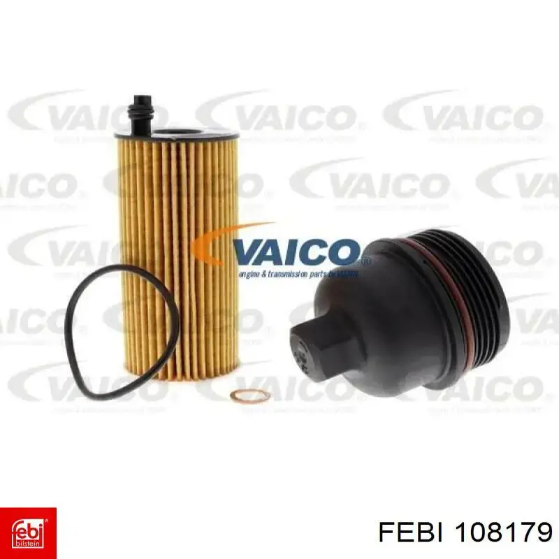 Кришка масляного фільтра Febi 108179 ціна, від 33.22 USD