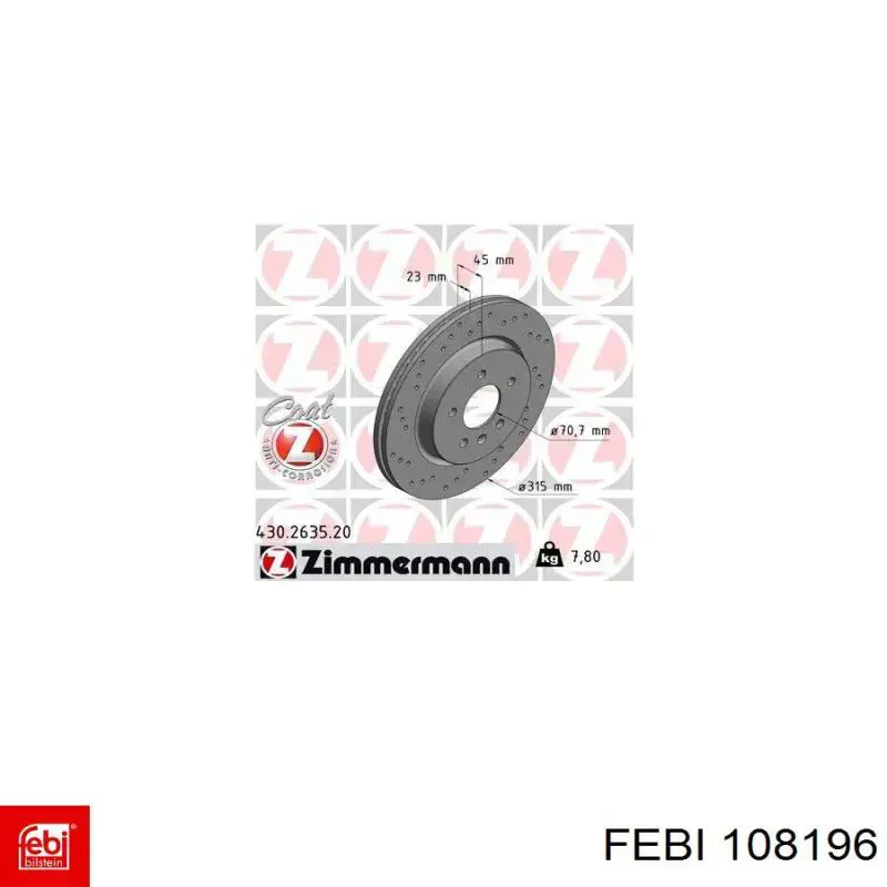 Диск гальмівний задній Brembo 09C71121